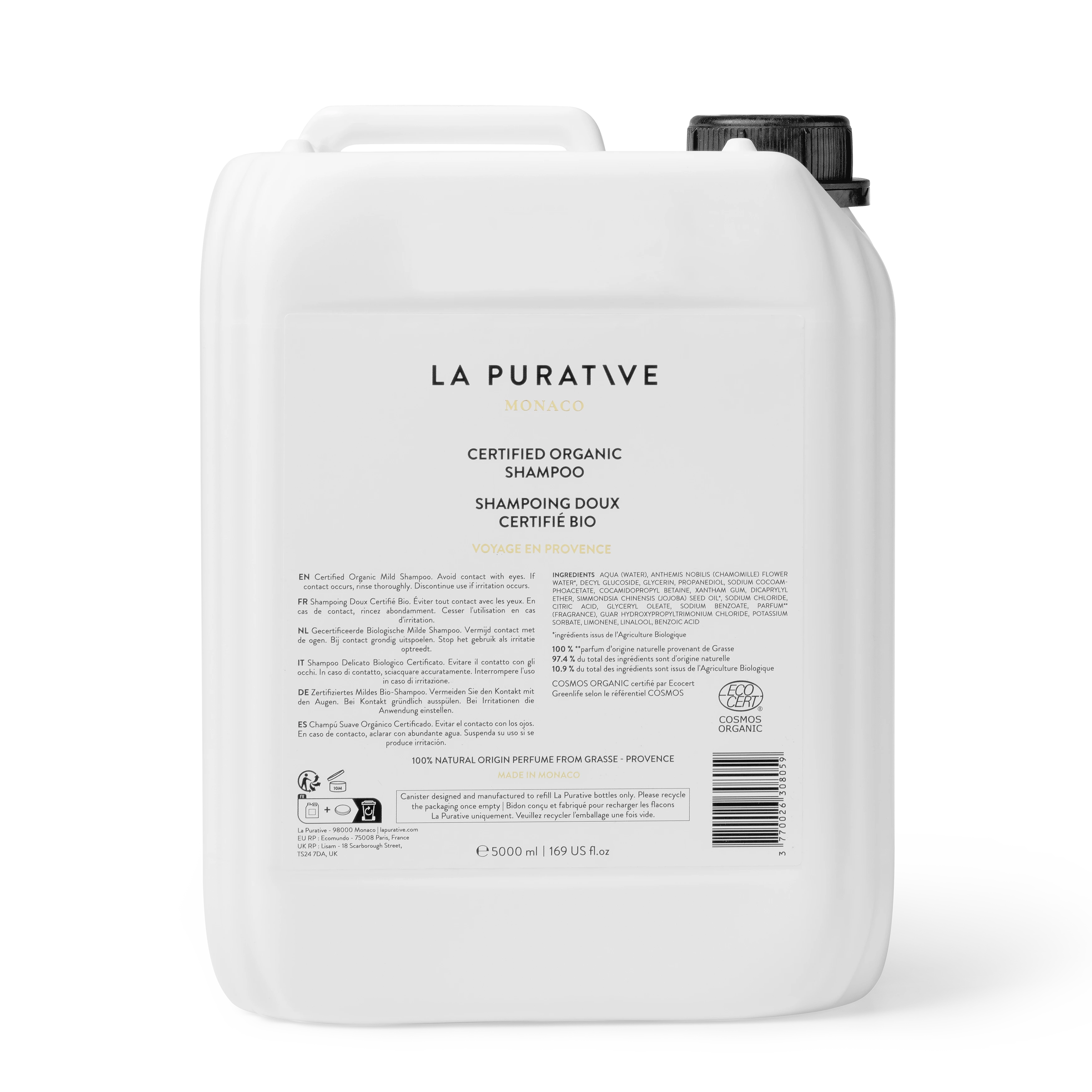 Certified Organic Shampoo