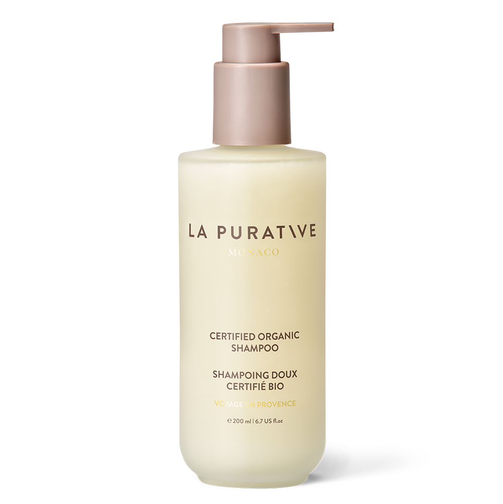 LA Purative organic shampoo, a gentle and natural hair care product