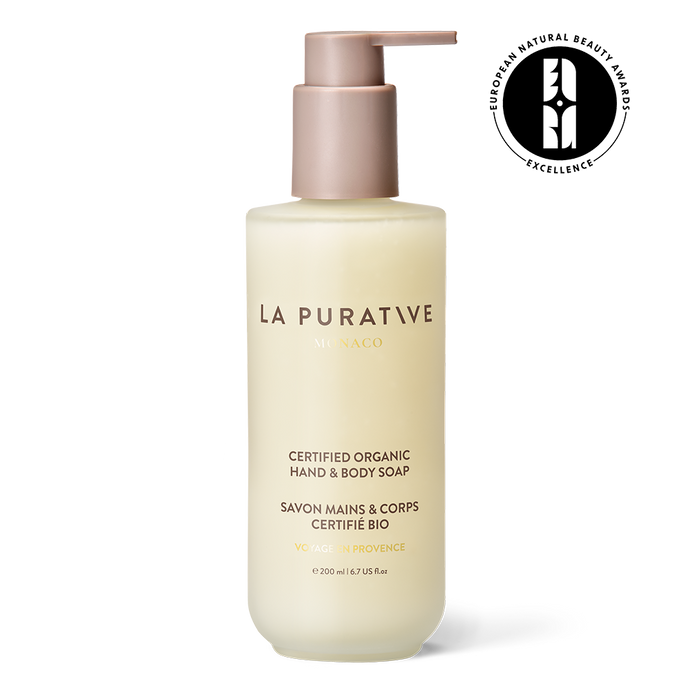 LA Purative natural and organic soap, a gentle and nourishing cleanser for hands and body