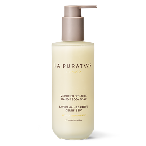 Image of La Purative Soap, certified organic and designed for gentle cleansing