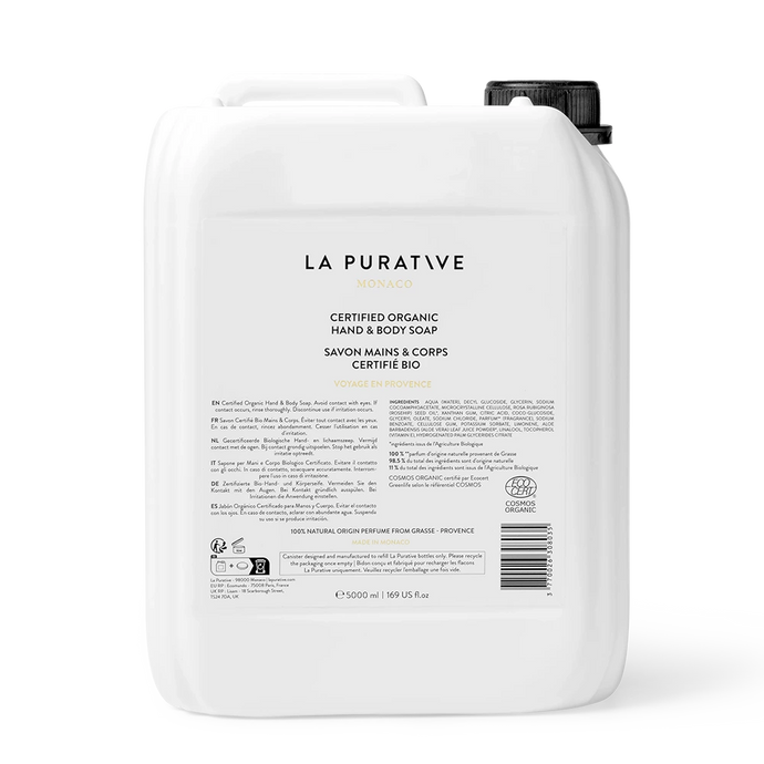 La Purative écorecharge – savons mains et  corps certifié BIO